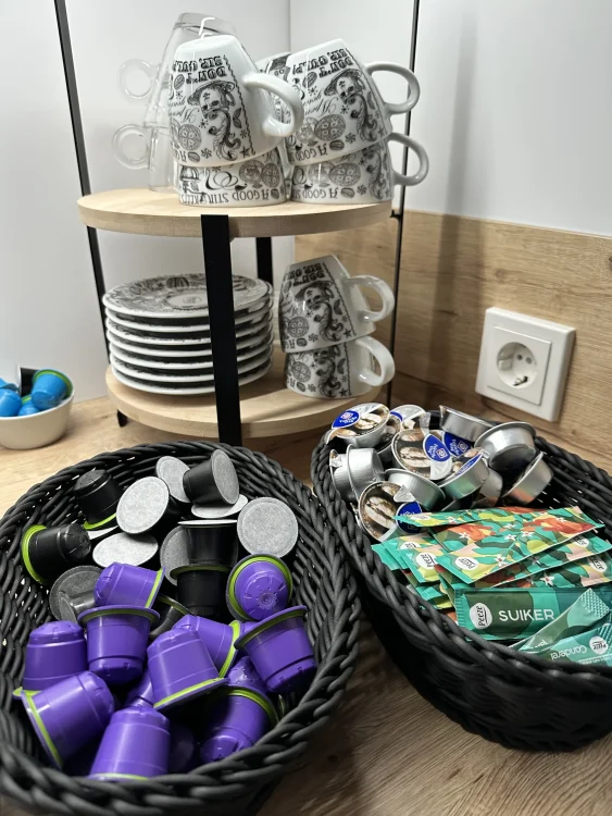 Gastenkeuken Peeze koffie